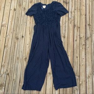 VINTAGE 80s Polka Dot Jumpsuit